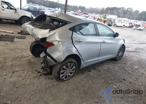 2012 Hyundai Elantra Gls из США, поврежденный, VIN 5NPDH4AE4CH074234